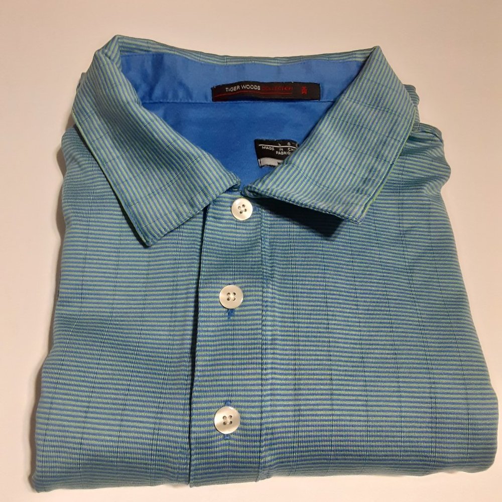 Nike Dri Fit Tiger Woods Collection Men's Polo Golf Shirt in Size L